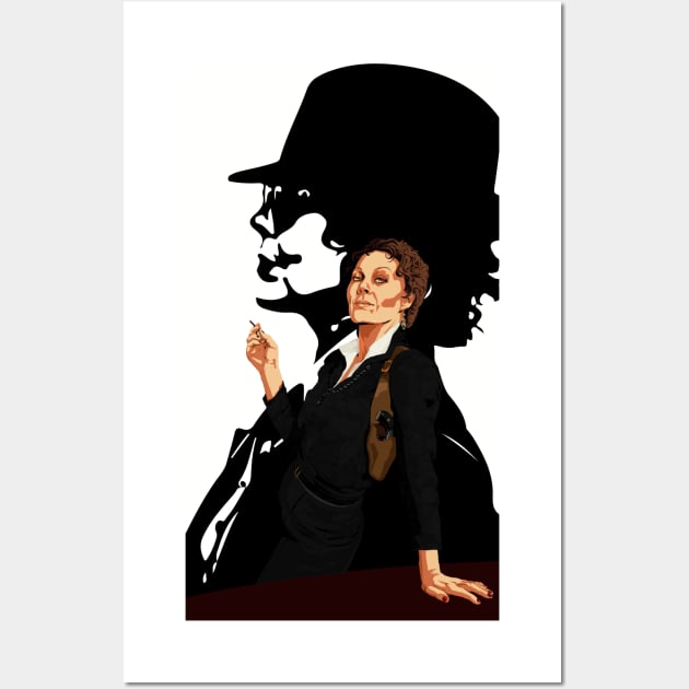 Polly gray - Peaky Blinders Wall Art by BobajadaNerd